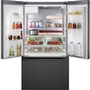 Réfrigérateur à portes françaises avec congélateur en bas, 36 po, série 500 Bosch - B36CD52SNB