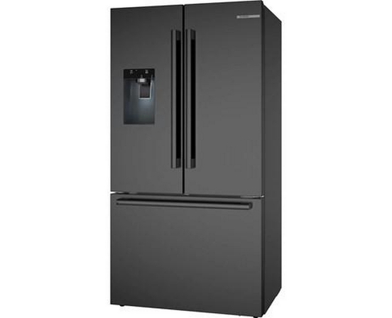 Réfrigérateur à portes françaises avec congélateur en bas, 36 po, série 500 Bosch - B36CD52SNB