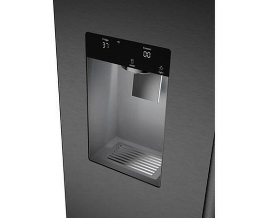 Réfrigérateur à portes françaises avec congélateur en bas, 36 po, série 500 Bosch - B36CD52SNB
