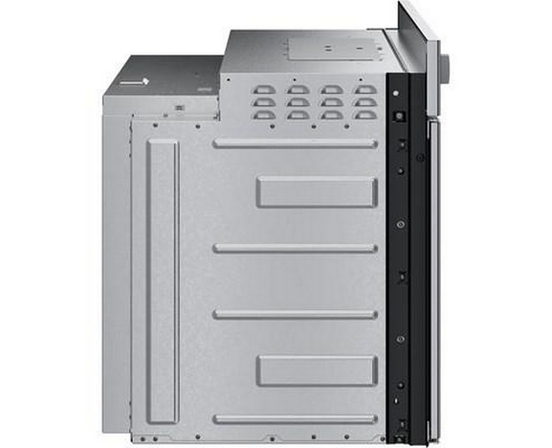 Four mural encastré simple de 30 po, 4,6 Pi cu.. avec technologie convection - Porte ouverture à gauche Bosch - HBL5455LUC