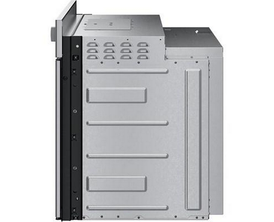 Four mural encastré simple de 30 po, 4,6 Pi cu.. avec technologie convection - Porte ouverture à droite Bosch - HBL5455RUC