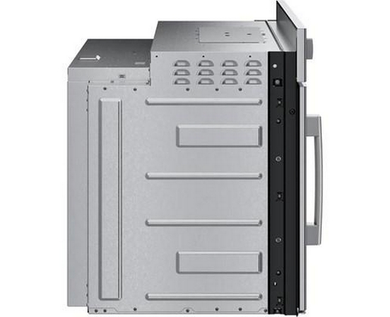 Four mural encastré simple de 30 po, 4,6 Pi cu.. avec technologie convection - Porte ouverture à droite Bosch - HBL5455RUC