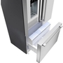 Réfrigérateur à portes françaises congélateur en bas 36'' Acier brossé anti-traces, Total No Frost Bosch - B36CD52SNS