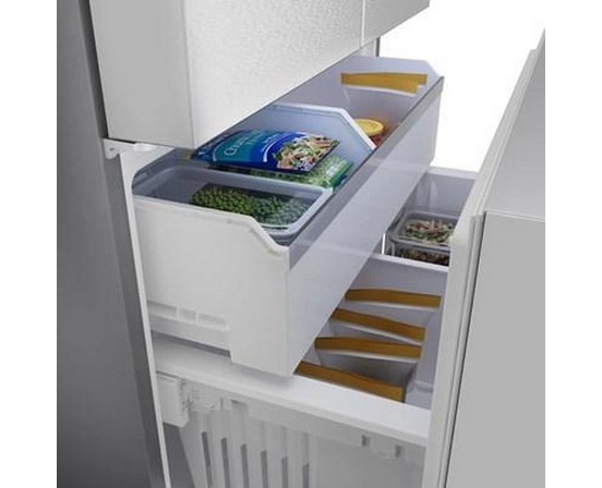 Réfrigérateur à portes françaises congélateur en bas 36'' Acier brossé anti-traces, Total No Frost Bosch - B36CD52SNS