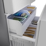 Réfrigérateur à portes françaises congélateur en bas 36'' Acier brossé anti-traces, Total No Frost Bosch - B36CD52SNS