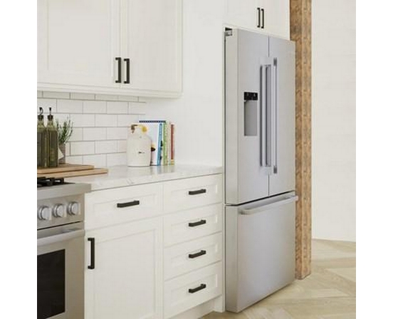 Réfrigérateur à portes françaises congélateur en bas 36'' Acier brossé anti-traces, Total No Frost Bosch - B36CD52SNS