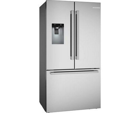 Réfrigérateur à portes françaises congélateur en bas 36'' Acier brossé anti-traces, Total No Frost Bosch - B36CD52SNS