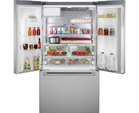 Réfrigérateur à portes françaises congélateur en bas 36'' Acier brossé anti-traces, Total No Frost Bosch - B36CD52SNS