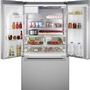 Réfrigérateur à portes françaises congélateur en bas 36'' Acier brossé anti-traces, Total No Frost Bosch - B36CD52SNS