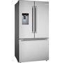 Réfrigérateur à portes françaises congélateur en bas 36'' Acier brossé anti-traces, Total No Frost Bosch - B36FD52SNS