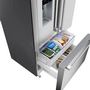Réfrigérateur à portes françaises congélateur en bas 36'' Acier brossé anti-traces, Total No Frost Bosch - B36FD52SNS