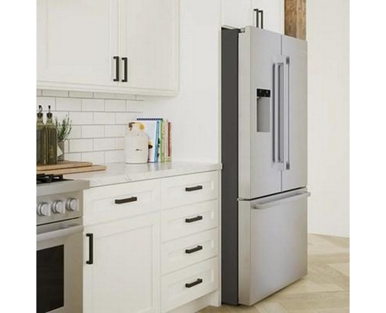 Réfrigérateur à portes françaises congélateur en bas 36'' Acier brossé anti-traces, Total No Frost Bosch - B36FD52SNS
