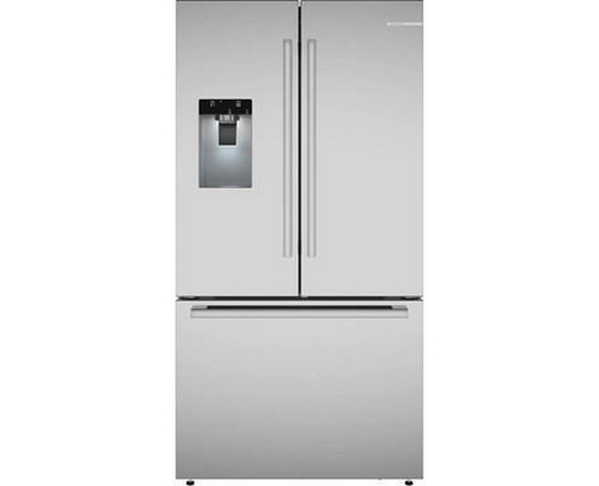 Réfrigérateur à portes françaises congélateur en bas 36'' Acier brossé anti-traces, Total No Frost Bosch - B36FD52SNS
