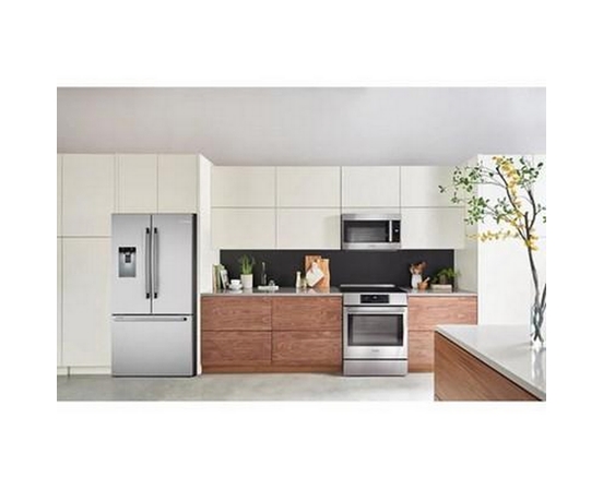 Réfrigérateur à portes françaises congélateur en bas 36'' Acier brossé anti-traces, Total No Frost Bosch - B36FD52SNS