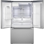Réfrigérateur à portes françaises congélateur en bas 36'' Acier brossé anti-traces, Total No Frost Bosch - B36FD52SNS