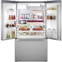 Réfrigérateur à portes françaises congélateur en bas 36'' Acier brossé anti-traces, Total No Frost Bosch - B36FD52SNS