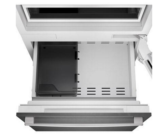 Réfrigérateur à congélateur inférieur intégré de 30 po., 16.5 Pi cu. avec connectivité Wi-Fi Bosch - B30BB130SS