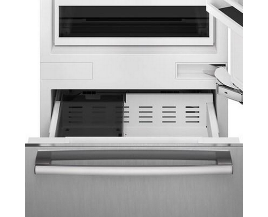 Réfrigérateur à congélateur inférieur intégré de 30 po., 16.5 Pi cu. avec connectivité Wi-Fi Bosch - B30BB130SS