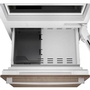 Réfrigérateur à congélateur inférieur intégré de 30 po., 16.5 Pi cu. avec connectivité Wi-Fi Bosch - B30IB100SP