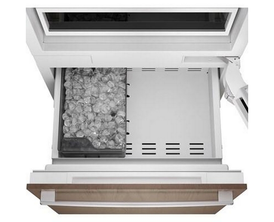 Réfrigérateur à congélateur inférieur intégré de 30 po., 16.5 Pi cu. avec connectivité Wi-Fi Bosch - B30IB100SP