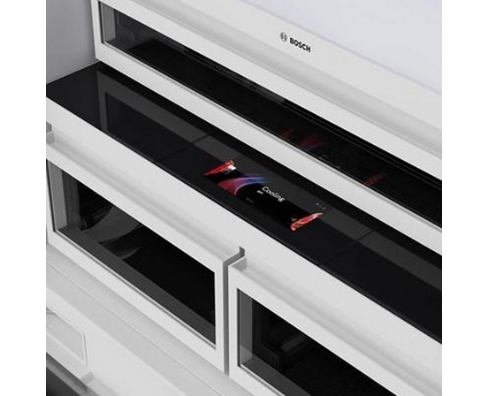 Réfrigérateur à congélateur inférieur intégré de 36 po., 20.1 Pi cu. avec connectivité Wi-Fi Bosch - B36BT130NS