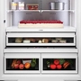 Réfrigérateur à congélateur inférieur intégré de 36 po., 20.1 Pi cu. avec connectivité Wi-Fi Bosch - B36BT130NS