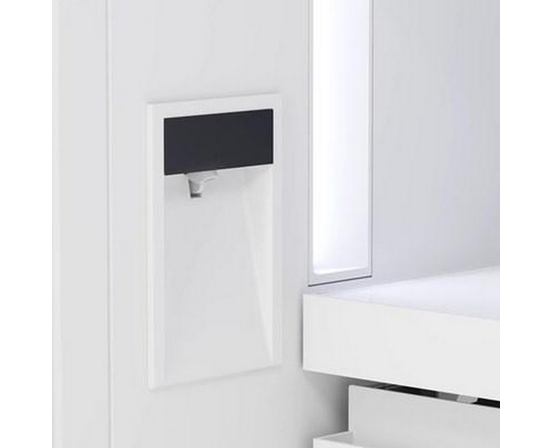 Réfrigérateur à congélateur inférieur intégré de 36 po., 20.1 Pi cu. avec connectivité Wi-Fi Bosch - B36BT130NS