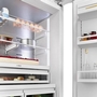 Réfrigérateur à congélateur inférieur intégré de 36 po., 20.1 Pi cu. avec connectivité Wi-Fi Bosch - B36BT130NS