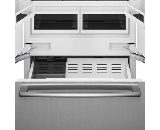 Réfrigérateur à congélateur inférieur intégré de 36 po., 20.1 Pi cu. avec connectivité Wi-Fi Bosch - B36BT130NS