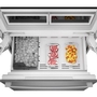 Réfrigérateur à congélateur inférieur intégré de 36 po., 20.1 Pi cu. avec connectivité Wi-Fi Bosch - B36BT130NS