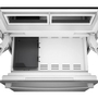 Réfrigérateur à congélateur inférieur intégré de 36 po., 20.1 Pi cu. avec connectivité Wi-Fi Bosch - B36BT130NS