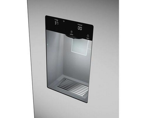 Réfrigérateur trois portes à profondeur de comptoir de 36 po., 21,6 Pi cu. avec connectivité Wi-Fi Bosch - B36CD10ENS