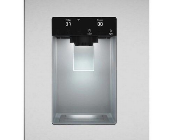 Réfrigérateur trois portes à profondeur de comptoir de 36 po., 21,6 Pi cu. avec connectivité Wi-Fi Bosch - B36CD10ENS