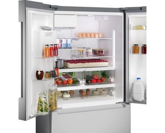 Réfrigérateur trois portes à profondeur de comptoir de 36 po., 21,6 Pi cu. avec connectivité Wi-Fi Bosch - B36CD10ENS