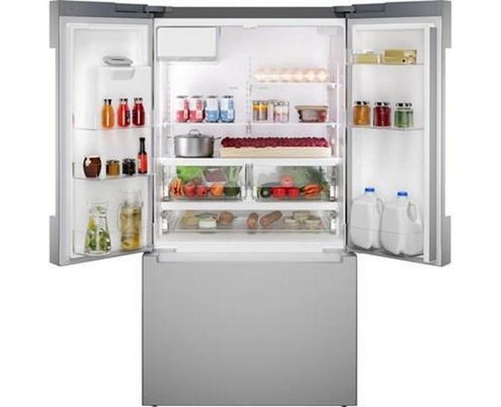 Réfrigérateur trois portes à profondeur de comptoir de 36 po., 21,6 Pi cu. avec connectivité Wi-Fi Bosch - B36CD10ENS