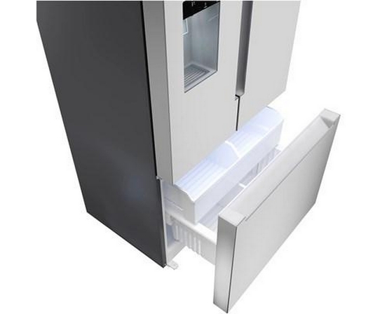Réfrigérateur trois portes à profondeur de comptoir de 36 po., 21,6 Pi cu. avec connectivité Wi-Fi Bosch - B36CD10ENS