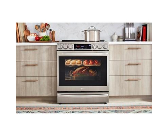 Cuisinière encastrée électrique de 30 po avec Air Fry LG - LSEL6337F