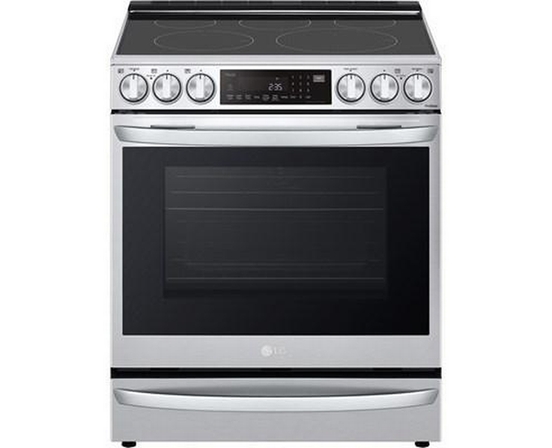 Cuisinière encastrée électrique de 30 po avec Air Fry LG - LSEL6337F