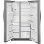 Réfrigérateur côte-à-côte amovible de 36 po., 25,6 Pi cu. avec système distributeur d'eau et de glaçons Frigidaire Gallery - GRSS2652AF