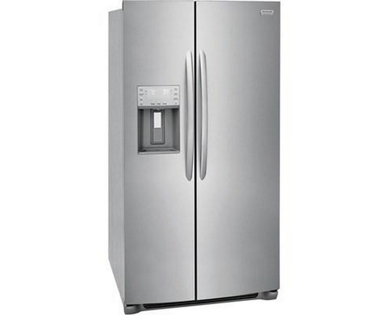 Réfrigérateur côte-à-côte amovible de 36 po., 25,6 Pi cu. avec système distributeur d'eau et de glaçons Frigidaire Gallery - GRSS2652AF