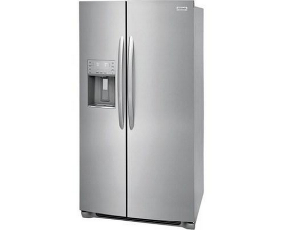 Réfrigérateur côte-à-côte amovible de 36 po., 25,6 Pi cu. avec système distributeur d'eau et de glaçons Frigidaire Gallery - GRSS2652AF