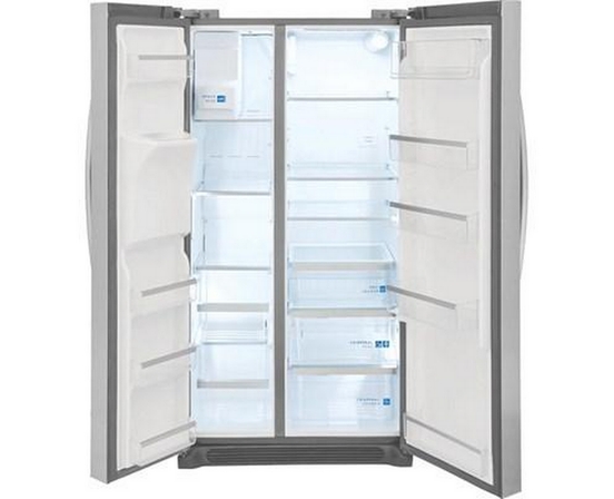 Réfrigérateur côte-à-côte à profondeur de comptoir de 36 po., 22,3 Pi cu. avec système distributeur d'eau et de glaçons Frigidaire Gallery - GRSC2352AF