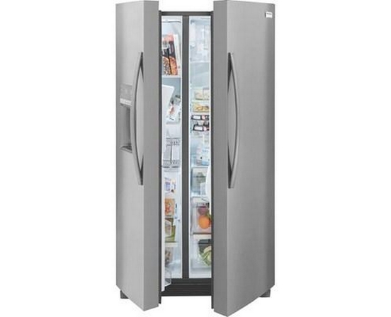 Réfrigérateur côte-à-côte à profondeur de comptoir de 36 po., 22,3 Pi cu. avec système distributeur d'eau et de glaçons Frigidaire Gallery - GRSC2352AF