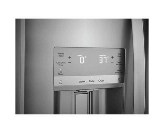 Réfrigérateur côte-à-côte à profondeur de comptoir de 36 po., 22,3 Pi cu. avec système distributeur d'eau et de glaçons Frigidaire Gallery - GRSC2352AF