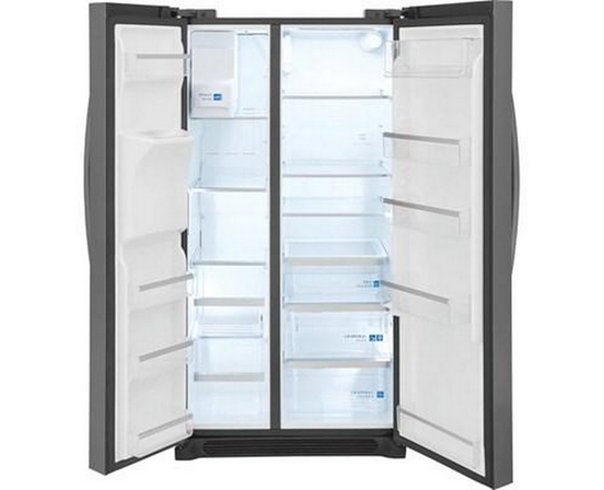 Réfrigérateur côte-à-côte à profondeur de comptoir de 36 po., 22,3 Pi cu. avec système distributeur d'eau et de glaçons Frigidaire Gallery - GRSC2352AD