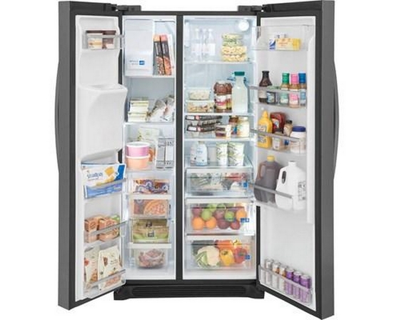 Réfrigérateur côte-à-côte à profondeur de comptoir de 36 po., 22,3 Pi cu. avec système distributeur d'eau et de glaçons Frigidaire Gallery - GRSC2352AD