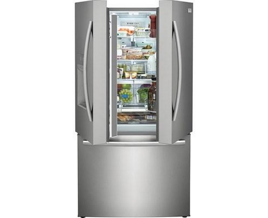 Réfrigérateur trois portes avec porte à deux battants de 36 po, 27,8 Pi cu.. Frigidaire Gallery - GRFS2853AF