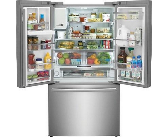 Réfrigérateur trois portes avec porte à deux battants de 36 po, 22.6 Pi cu. avec distributeur Frigidaire Gallery - GRFC2353AF