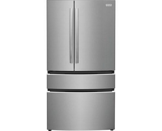 Réfrigérateur à profondeur de comptoir, quatre portes avec porte à deux battants de 36 po, 22,1 Pi cu.. avec machine à glaçons interne Frigidaire Gallery - GRMG2272CF