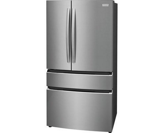 Réfrigérateur à profondeur de comptoir, quatre portes avec porte à deux battants de 36 po, 22,1 Pi cu.. avec machine à glaçons interne Frigidaire Gallery - GRMG2272CF